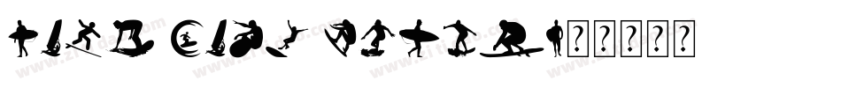 Surf Punx Light字体转换